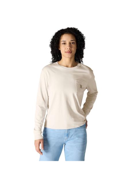 Carhartt Women's TENCEL™ Fiber Series Loose Fit Long-Sleeve Crewneck Pocket T-Shirt