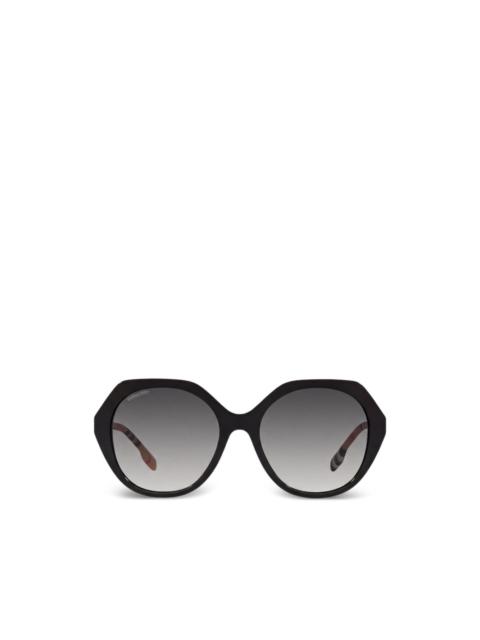 Burberry geometric-frame sunglasses
