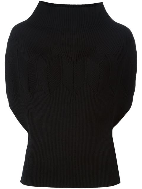 Junya Watanabe cape sleeve knit sweater