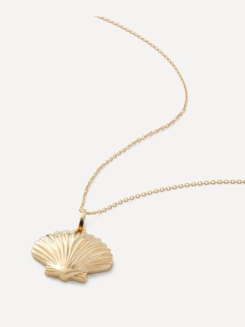 MATEO 14ct Gold Small Venus Pendant Necklace