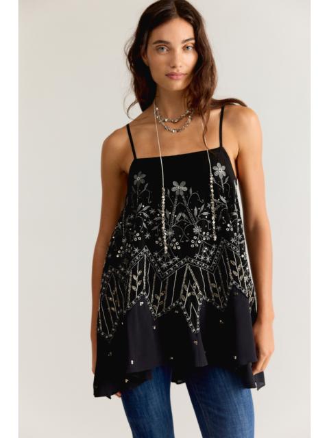 FREE PEOPLE Moonflower Embellished Tunic
