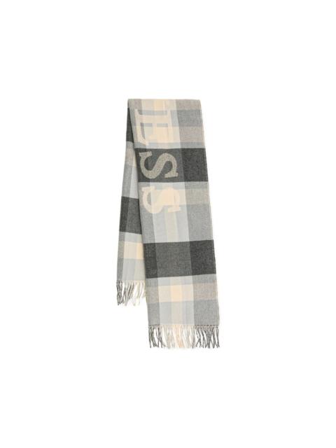 GUESS USA check-pattern scarf