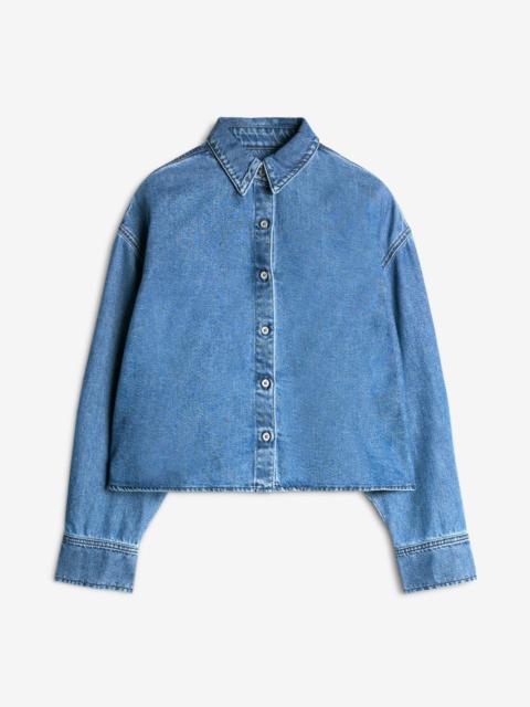 Weightless Nina Cropped Shirt in Hilo