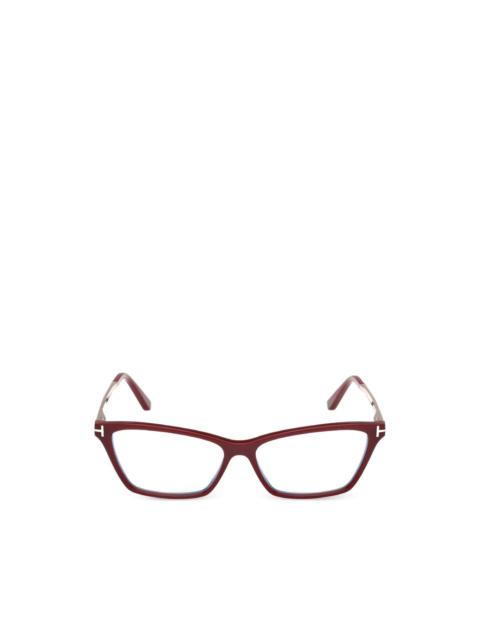 TOM FORD cat-eye frame glasses
