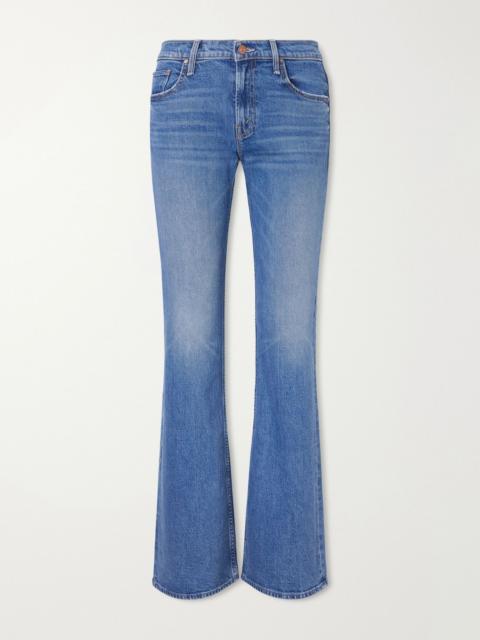 MOTHER The Jinx Heel low-rise flared jeans Mid denim