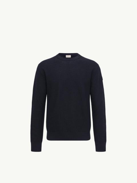 Moncler Textured Cashmere & Wool Sweater