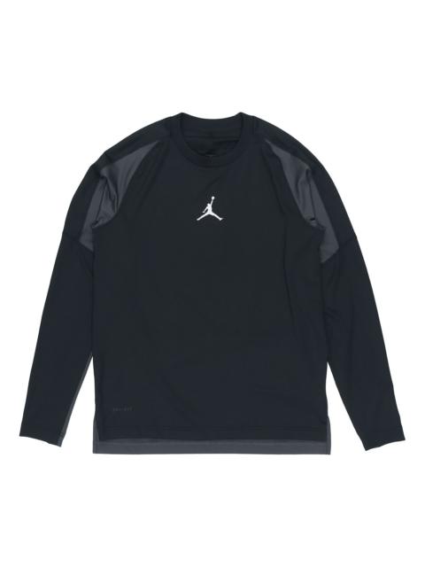 Air Jordan MENS Dri-FIT Long Sleeve Sports Black CV2352-010