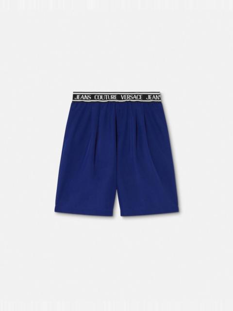 VERSACE JEANS COUTURE Technical Logo Shorts