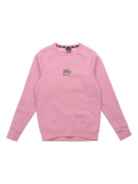 Nike Nike SB Icon Skateboard Fleece Round Neck Pullover Pink 885846-678