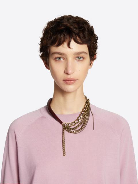 Dries Van Noten LAYERED CHAIN NECKLACE