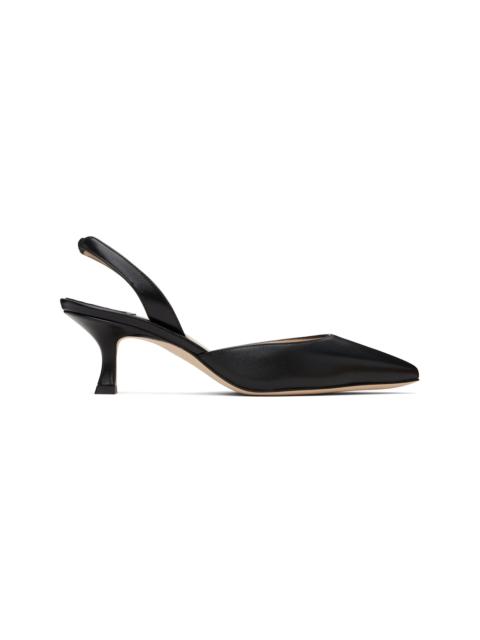 Black Carolyne Heeled Sandals