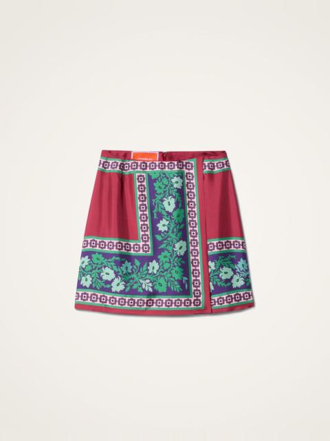 La DoubleJ Mini Foulard Skirt
