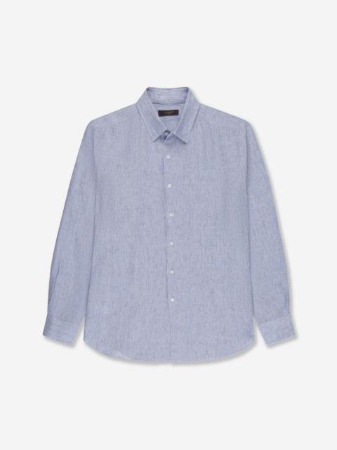 SLOWEAR Regular fit linen shirt