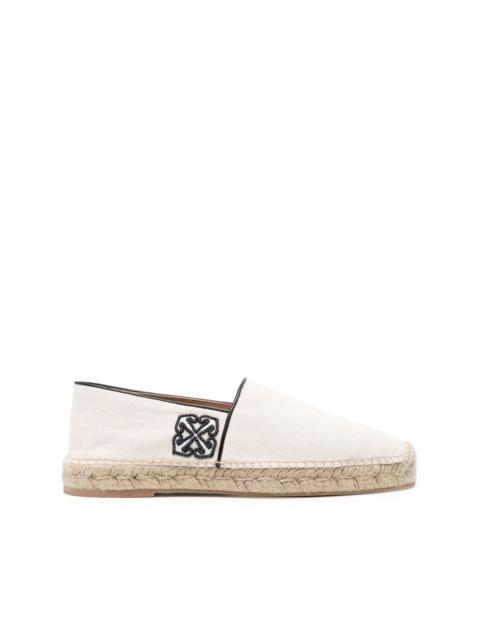 Off-White Anglette canvas espadrilles