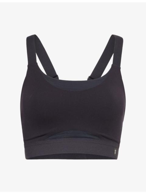 On Performance High-Support Stretch-Woven Sports Bra