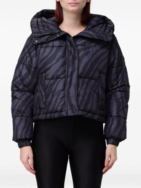 Save The Duck Rhiannon zebra-print puffer jacket