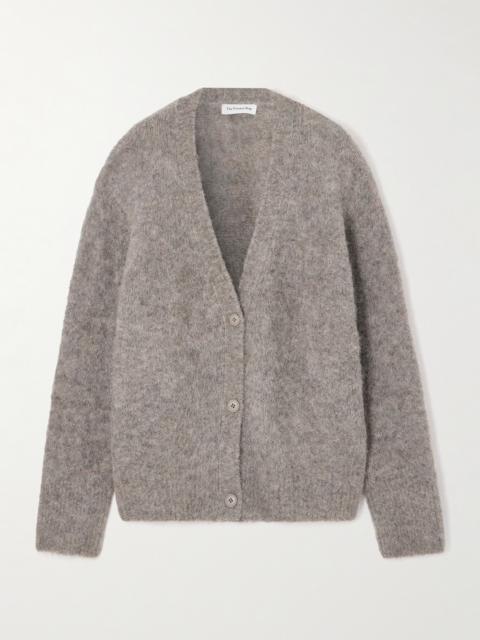 The Frankie Shop Elland Brushed Alpaca-blend Cardigan