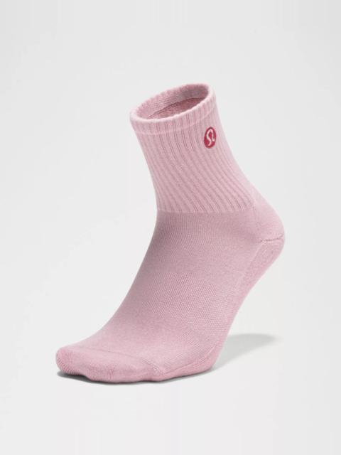 lululemon Unisex Daily Essential Quarter Socks