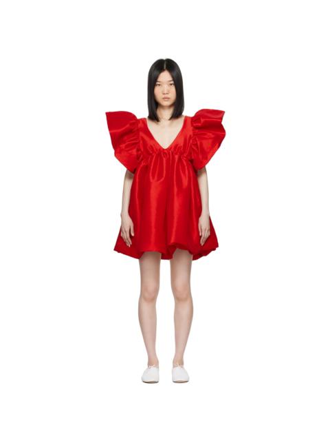 KIKA VARGAS SSENSE Exclusive Red Adri Minidress
