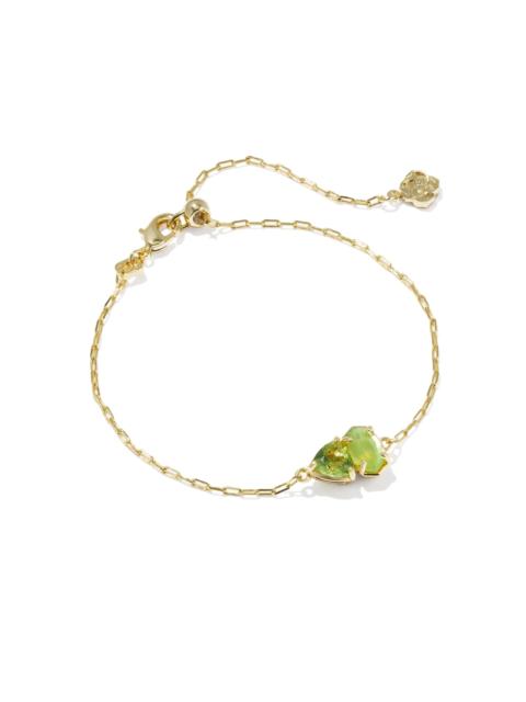 KENDRA SCOTT Tatum August Gold Delicate Chain Bracelet