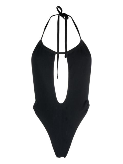 Heron Preston carabiner sleeveless swimsuit