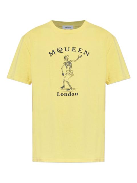 Alexander McQueen skeleton-graphic T-shirt