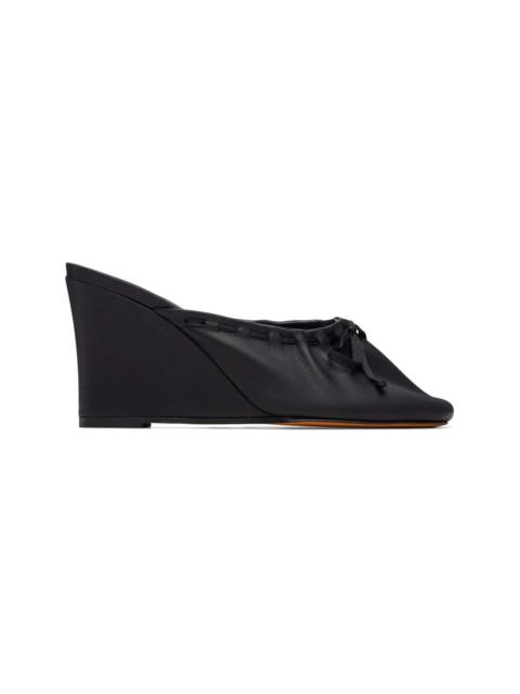 MARYAM NASSIR ZADEH Black Ballet Wedge Heels