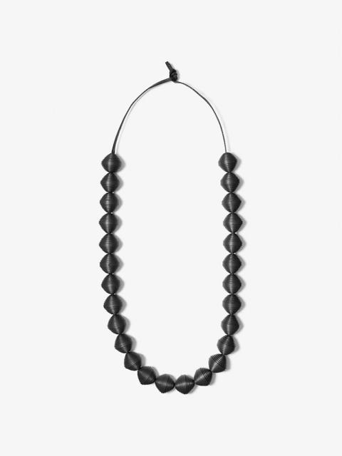 MICHAEL KORS COLLECTION Leather Beads Necklace
