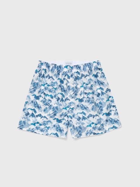 Sunspel Classic Boxer Shorts in Liberty Fabric