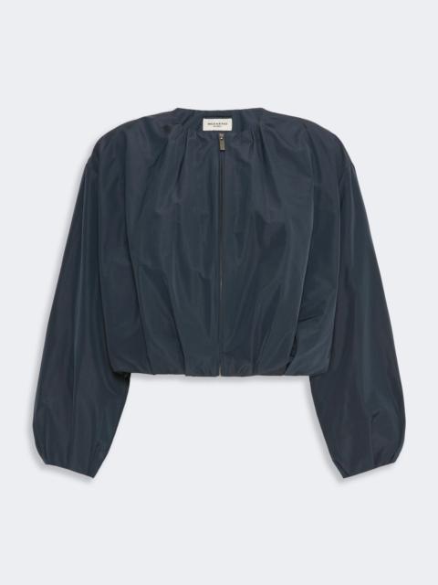 WEEKEND Max Mara BUTTERFLY Short taffeta jacket - NAVY