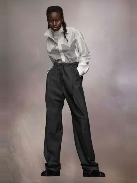 Wool Mohair Trousers
