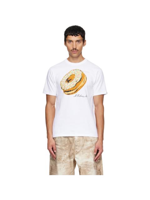 A BATHING APE® White Classic Donut T-shirt