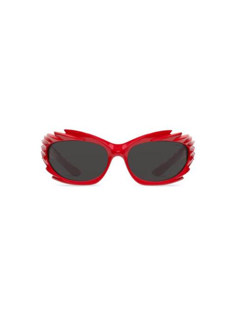 BALENCIAGA Gotham Cat Sunglasses in Black | REVERSIBLE