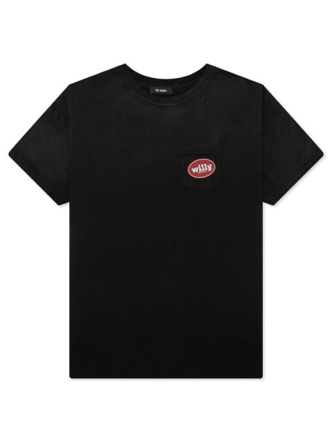 WILLY CHAVARRIA CHORIZO DESTROYED EASY TEE - WASHED BLACK
