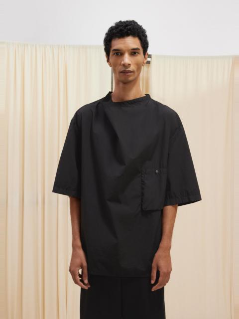 Lemaire SHORT SLEEVE DRAPED SHIRT