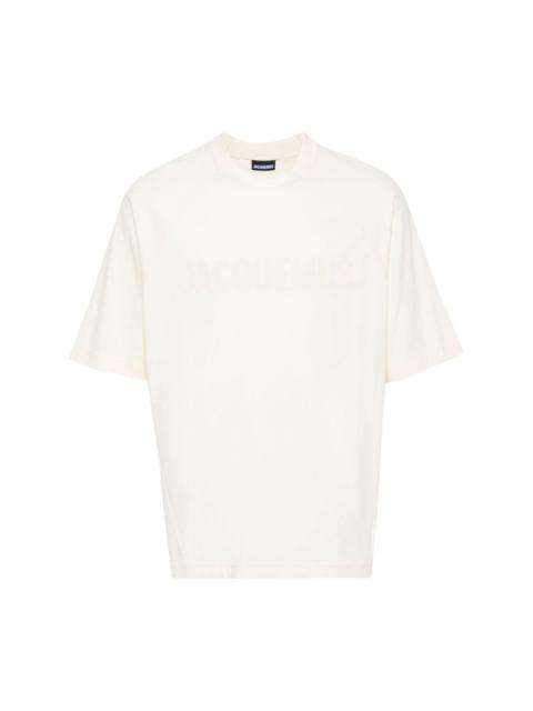 JACQUEMUS Le T-Shirt Typo cotton T-shirt