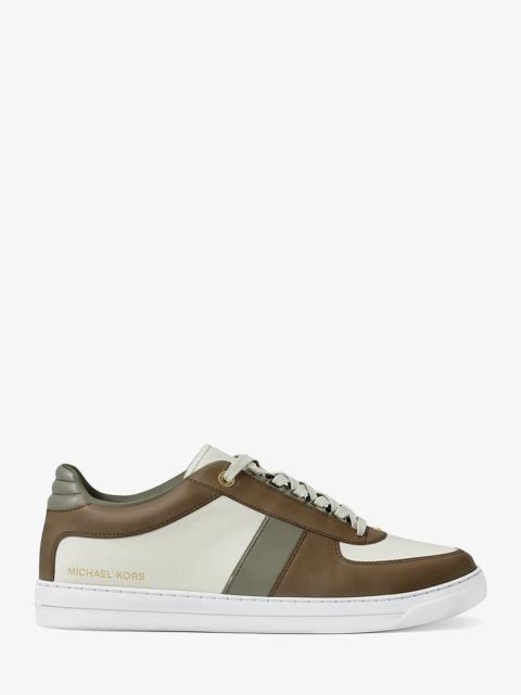 MICHAEL KORS Brady Color-Block Leather Sneaker