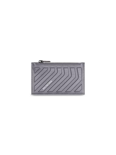 BALENCIAGA Men's Car Long Coin And Card Holder in Dark Grey
