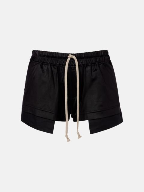 Rick Owens DRKSHDW DRKSHDW Fog satin shorts