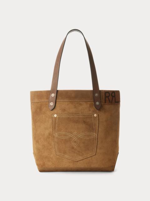 RRL by Ralph Lauren Roughout Suede Tote