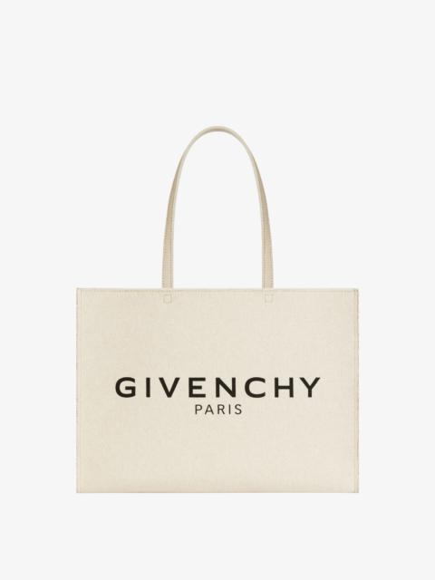 Givenchy LARGE G-TOTE SHOPPING BAG IN CANVAS