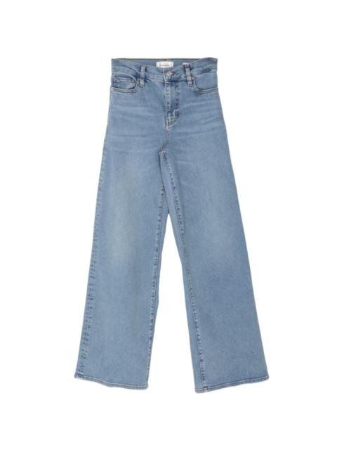 FRAME button-fastening jeans