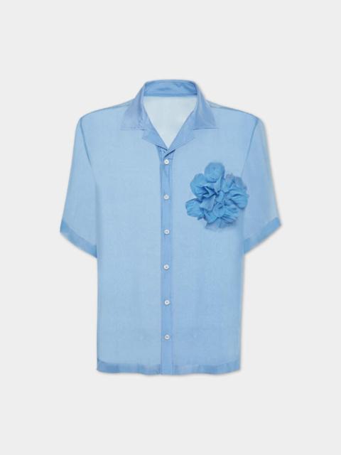 DSQUARED2 CHIFFON BOWLING SHIRT
