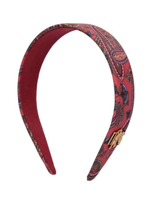 Large silk headband