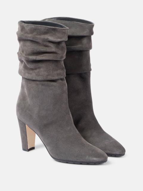 Manolo Blahnik Calasso suede ankle boots