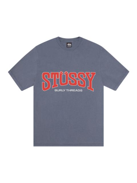 Stussy Burly Threads Tee 'Indigo'