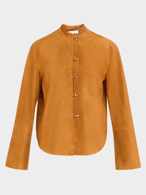 ADAM LIPPES Rhys Jacket In Suede