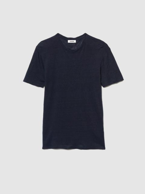 Sandro Linen T-shirt