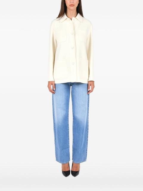 Max Mara buttoned pocket overshirt