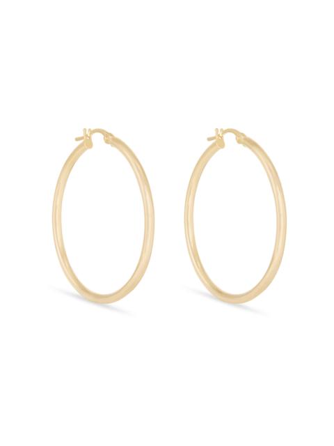 STONE AND STRAND Large Classic Hoops